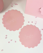 Scalloped Ganaching Plates - Set of 2 image 0