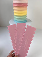 Scallop Edged Scraper - Style 4 image 1